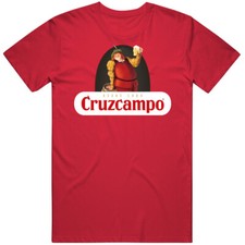 T-shirt classica Cruzcampo Pilsner birra regalo di Natale cotone vintage