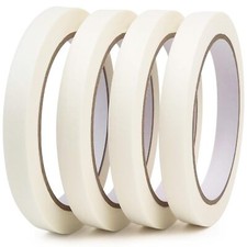 Confezione 4 Nastro Artista Bianco - Nastro Mascherato Arte per Carta Acquerello, Tela Acrilica