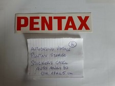Adesivo  vintage PENTAX stereo