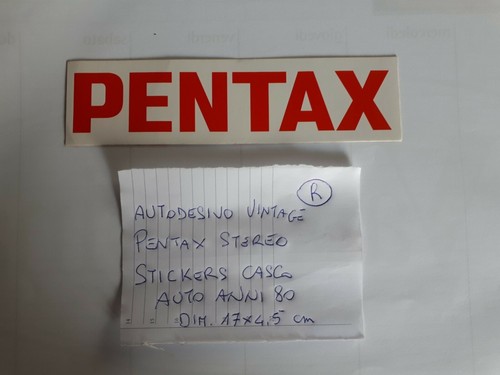 Adesivo vintage pentax - ,