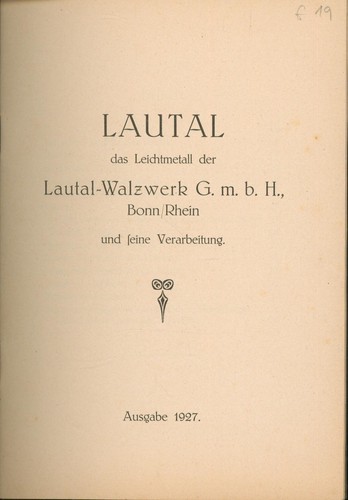 Lautal das leichtmetall - lautal,