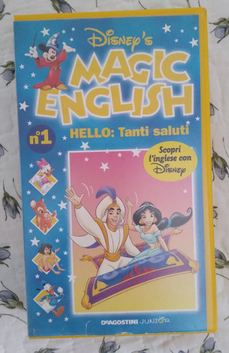 Vhs disney magic - disney's, english