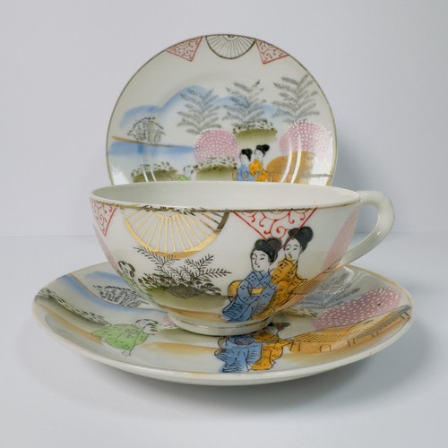 Set trio piattini - tazza, da