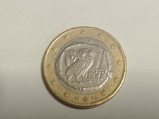 Moneta euro grecia gufo - 1, 2002