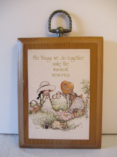 Targa holly hobbie saluti - targa,