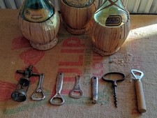 lotto di vecchi cavatappi (