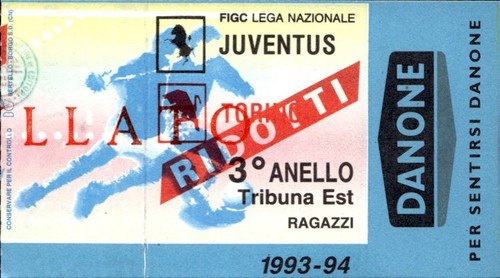 Biglietto stadio juventus - biglietto,