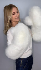 Guanti in pelliccia intera