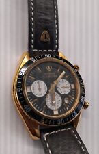 Orologio De Tomaso Genova Batteria Nuova Colore Raro Marrone 