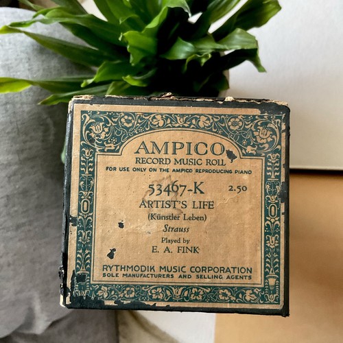 Ampico 53467 piano roll - ampico,
