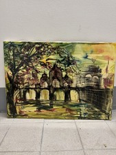 Quadro Dipinto Su Tela Firmato