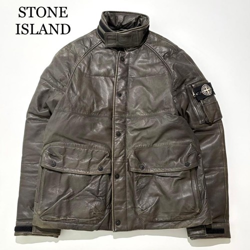 Piumino stone island pelle - stone,