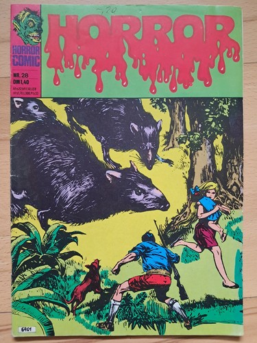 Horror del 1974 fumetto - horror,