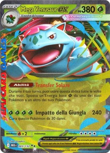 Mega venusaur 003 - 003/132, meg