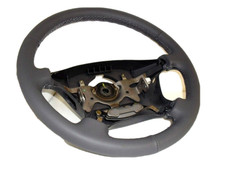 Rivestimento volante 4 razze in vera pelle antracite per Suzuky Jimmy da cucire