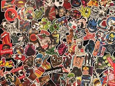 300 Random Skateboard Stickers