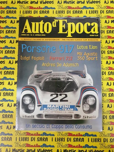 Rivista auto epoca anno xix - rivista, d'epoca
