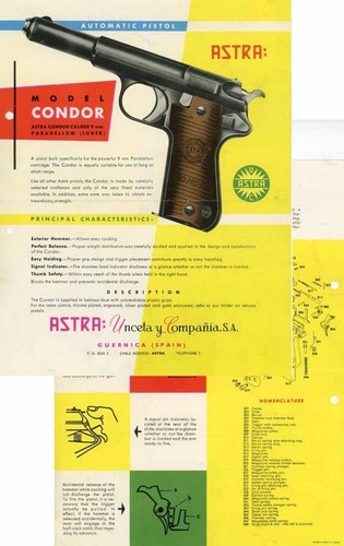 Astra condor c1964 modello - astra,
