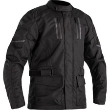 RST Axiom Airbag CE Tessuto Giacca Moto Uomo Nero