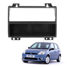 MASCHERINA AUTORADIO 1 DIN FORD FIESTA 2002 AL 2005 CORNICE STEREO CON CASSETTO