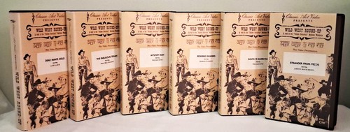 Bundle six vhs western films - six,