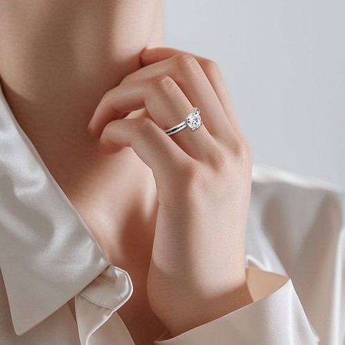 Anello anniversario diamante