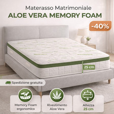 Materasso Matrimoniale Aloe