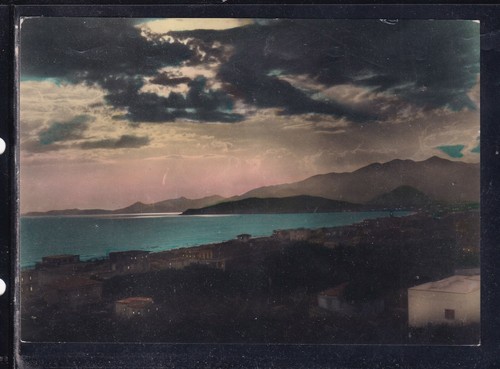 Cartolina scauri tramonto - cartolina,