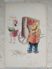 cartolina pubblicitaria F.lli Lenci  Primi 1900 Postcard  Bambole Torino?