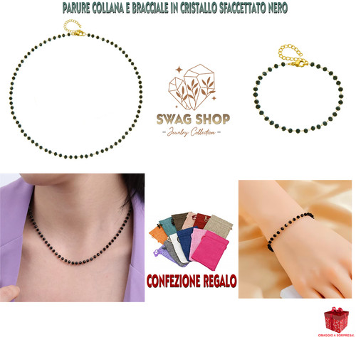 Parure collana bracciale - parure,