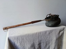 antico scaldaletto a brace