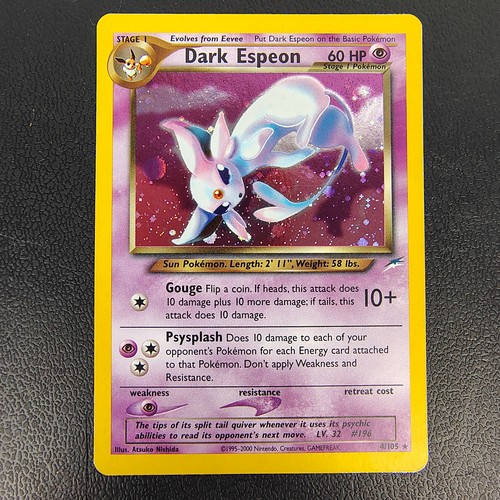 Dark espeon 105 neo destiny - espeon,