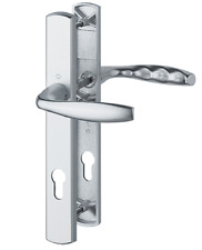 HOPPE New York 92PZ 3 fori leva fissa mobile 1810/3816N argento