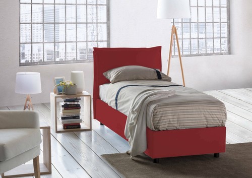 Letto singolo rossella con - singolo,
