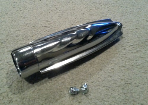 Chrome torpedo bicycle - torpedo,