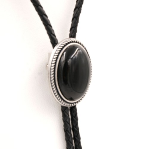 Cravatta collo bolo pelle - cravatta,