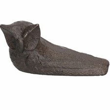 Fermaporta gufo in ghisa