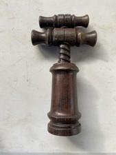 Cavatappi In Legno Epoca