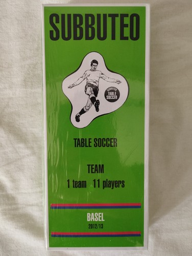 Subbuteo leggenda vintage - subbuteo, la