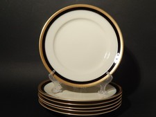 VINTAGE SERVIZIO 6 PIATTI PREZIOSA PORCELLANA ROSENTHAL THOMAS STILE IMPERO