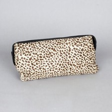 Borsa animalier pochette vintage anni '70 - in pelle e cavallino