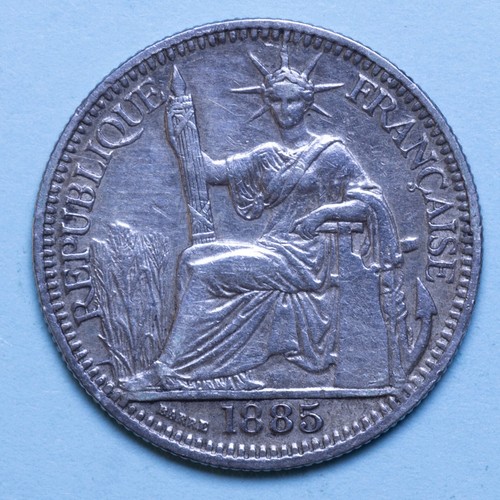 Indocina cents 1885 rara - cents, a