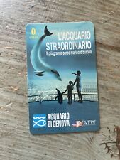 TUTTOCARD PROMO CARD ATW ACQUARIO DI GENOVA L’ ACQUARIO STRAORDINARIO
