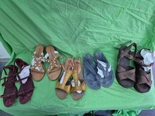 5 Scarpe donna Usate Originali LORO PIANA,E.DANIELE,MALIPARMI,B.DEL SAND,KORK-EA