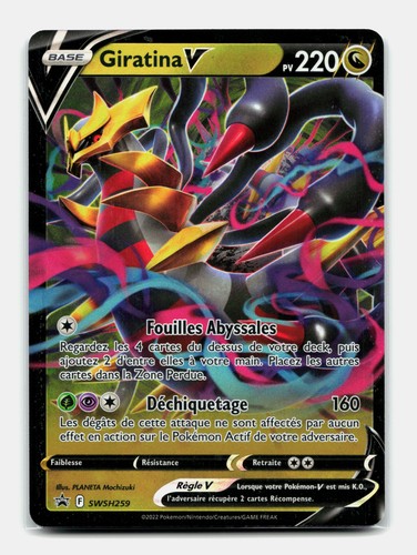 Carte pokémon giratina - carte,