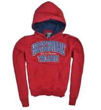 ABERCROMBIE FITCH Felpa rossa