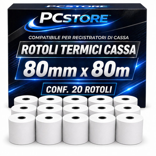 Rotoli termici 80x80 - termici,