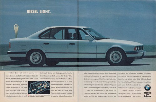 Bmw 524td pubblicità - bmw,