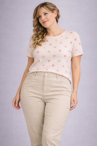 Pantaloni luisa viola jeans - luisa,
