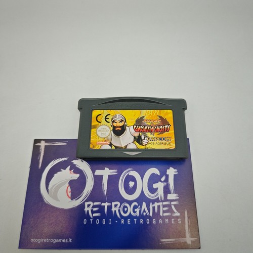 Super ghouls ghosts gba game - ghosts,